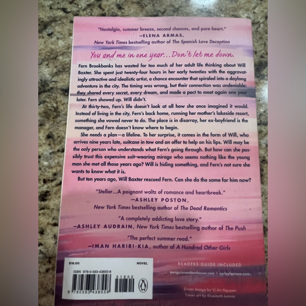 Meet Me at the Lake by Carley Fortune New York Best Selling Novel Paperback - Picture 4 of 7